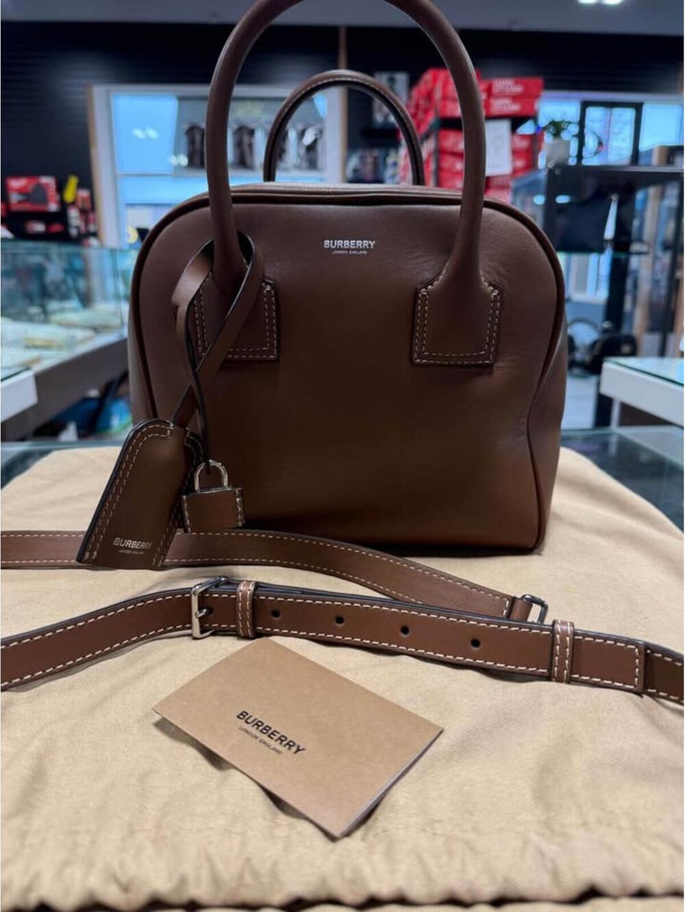BURBERRY SMALL CUBE BAG (DISCONTINUED AND SOUGHT AFTER!)